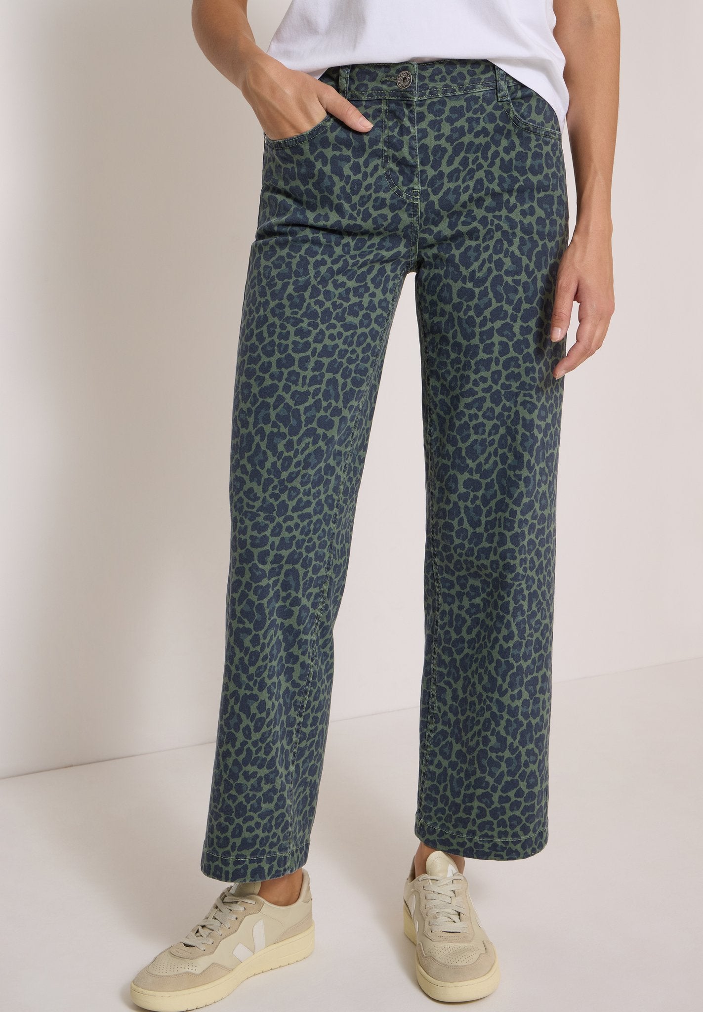 Cecil Damen Hosen  Dried Oli