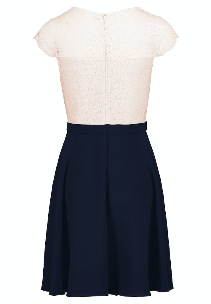 Vera Mont Damen Kleider Patch Blue/Rosé