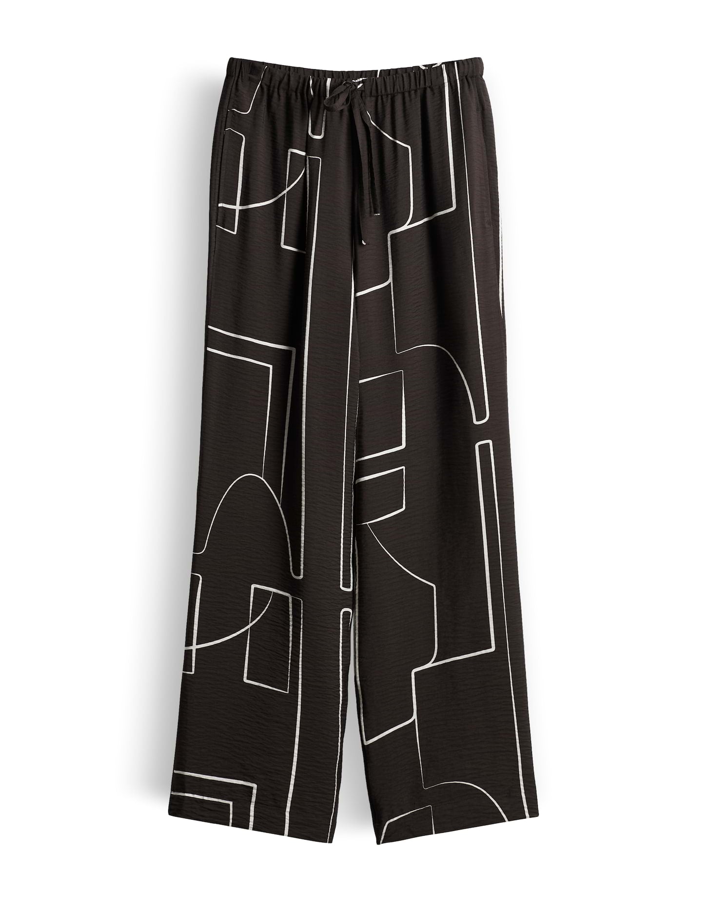 Someday Damen Hosen Dark Truffle