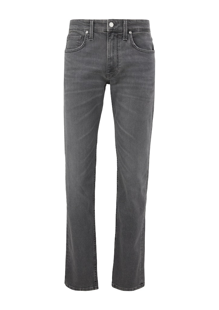 S. Oliver red Herren Jeans Grey/Black