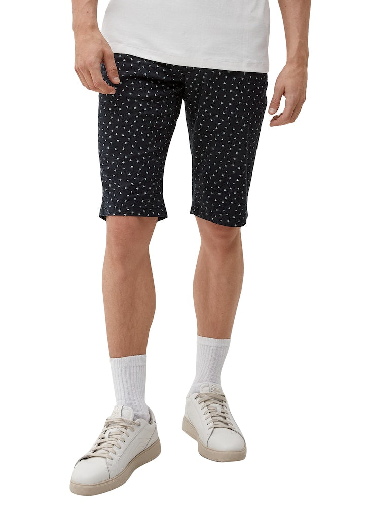S. Oliver red Herren Shorts Blue