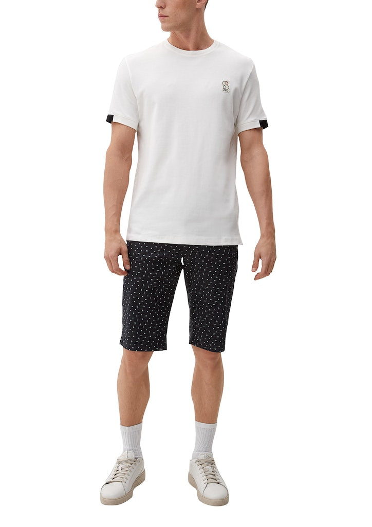 S. Oliver red Herren Shorts Blue