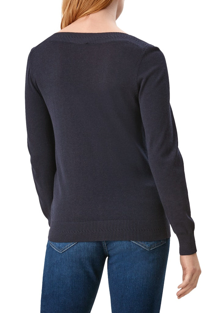 S. Oliver red Damen Pullover Blue
