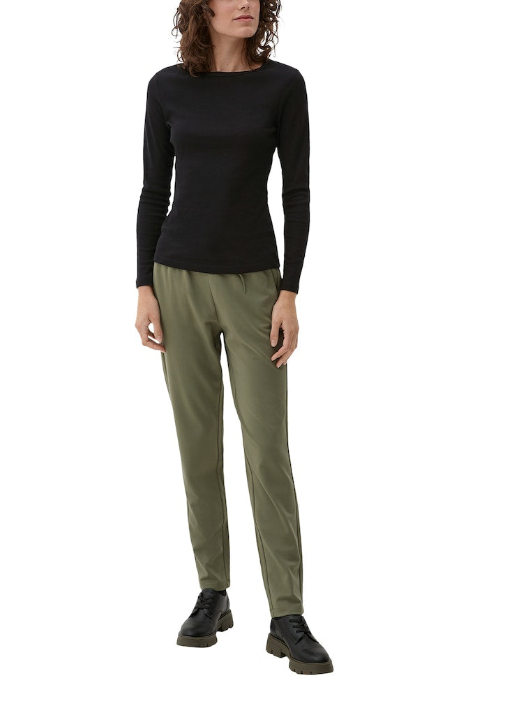 S. Oliver red Damen T-Shirts Grey/Black