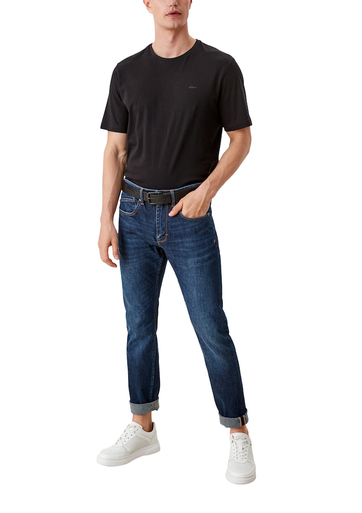 S. Oliver Herren Gürtel Black