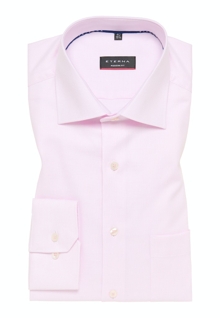 Eterna Herren Hemden lang  Rosa