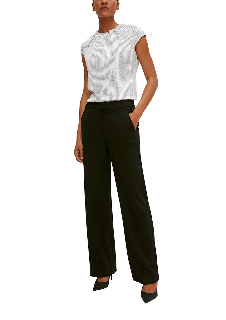 Comma Damen Blusen White Aop