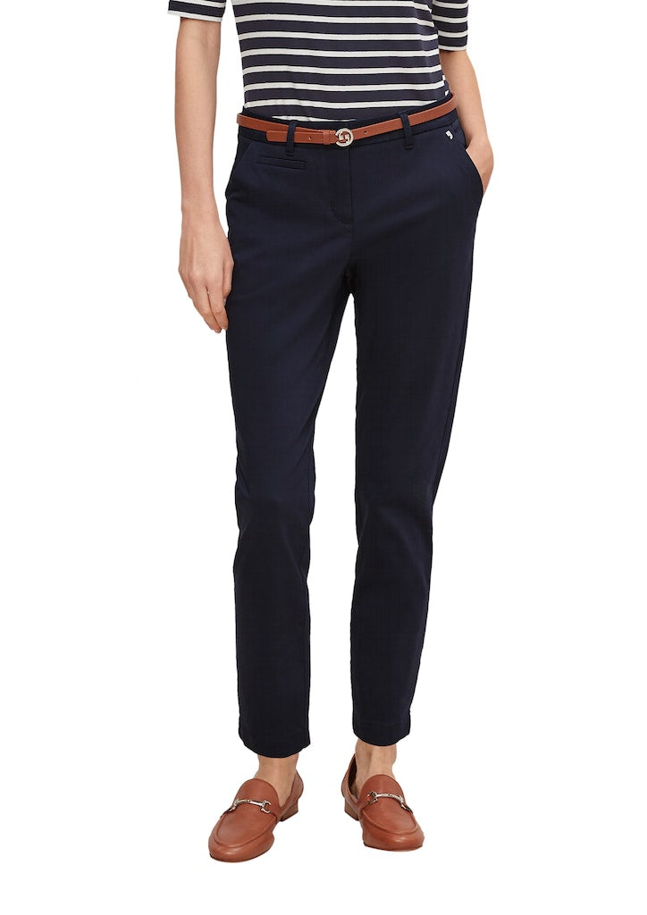 Comma Damen Hosen Blue