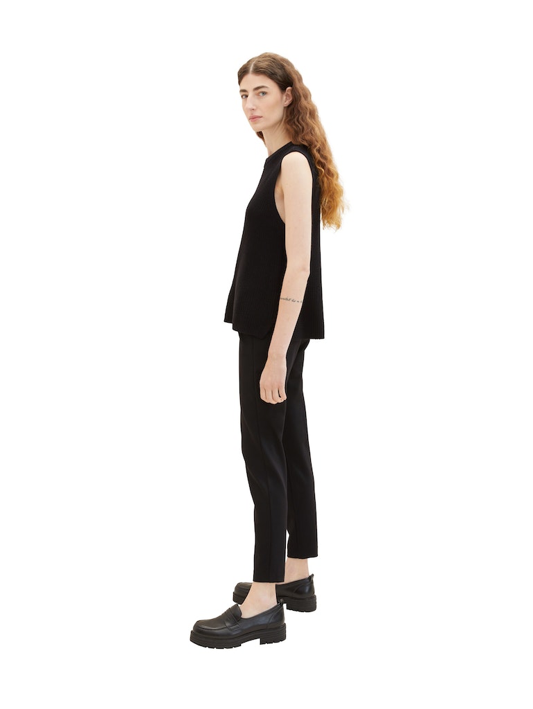 Tom Tailor Damen Hosen Deep Black