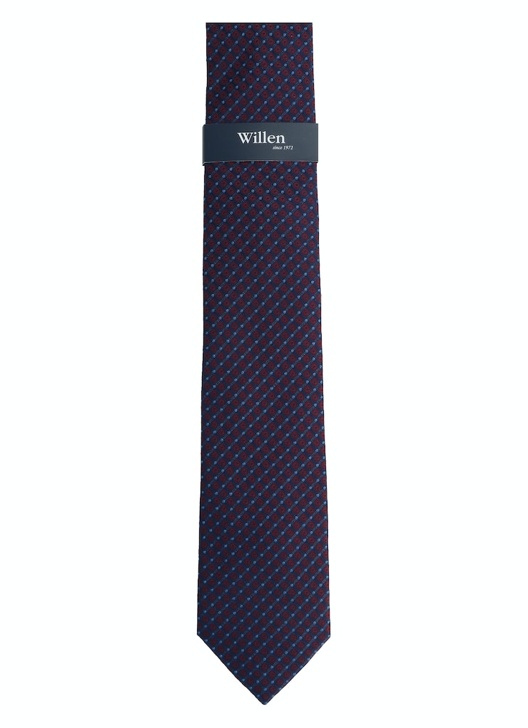 Willen Herren Krawatten & Schleifen Bordeaux