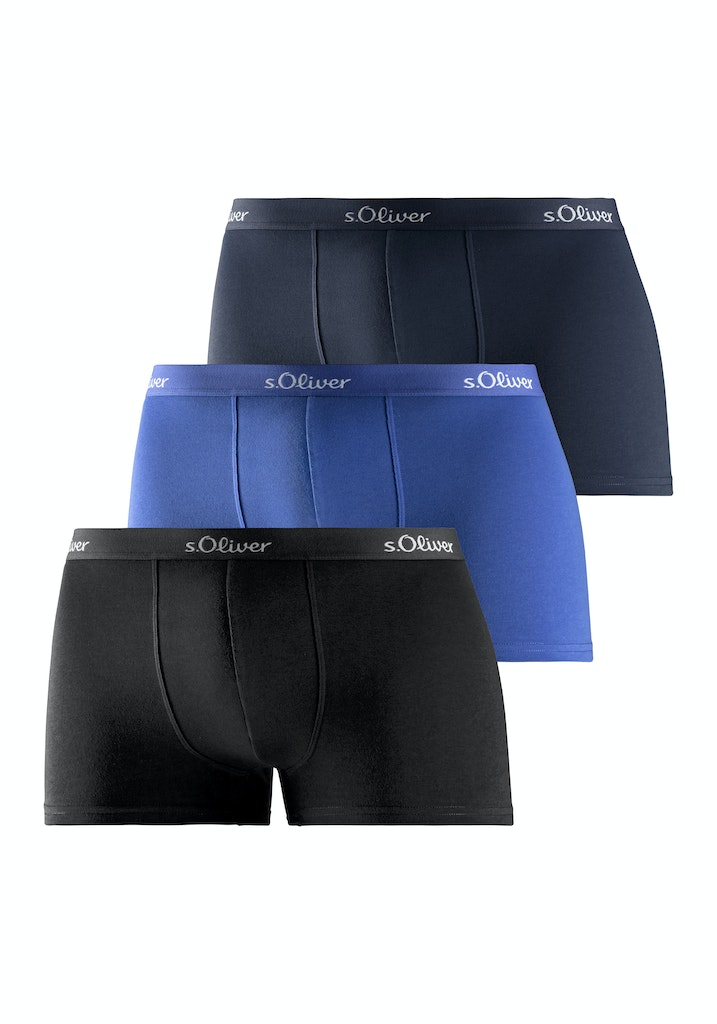 Lascana Boxershort X Blau Sort