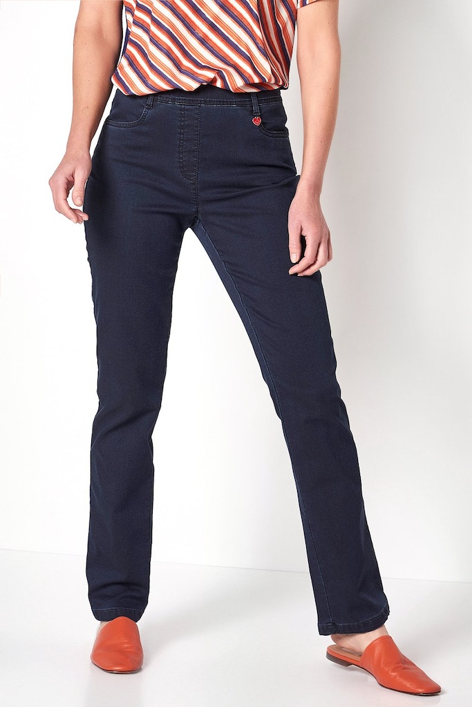 Toni Dress Damen Hosen Dark Blue