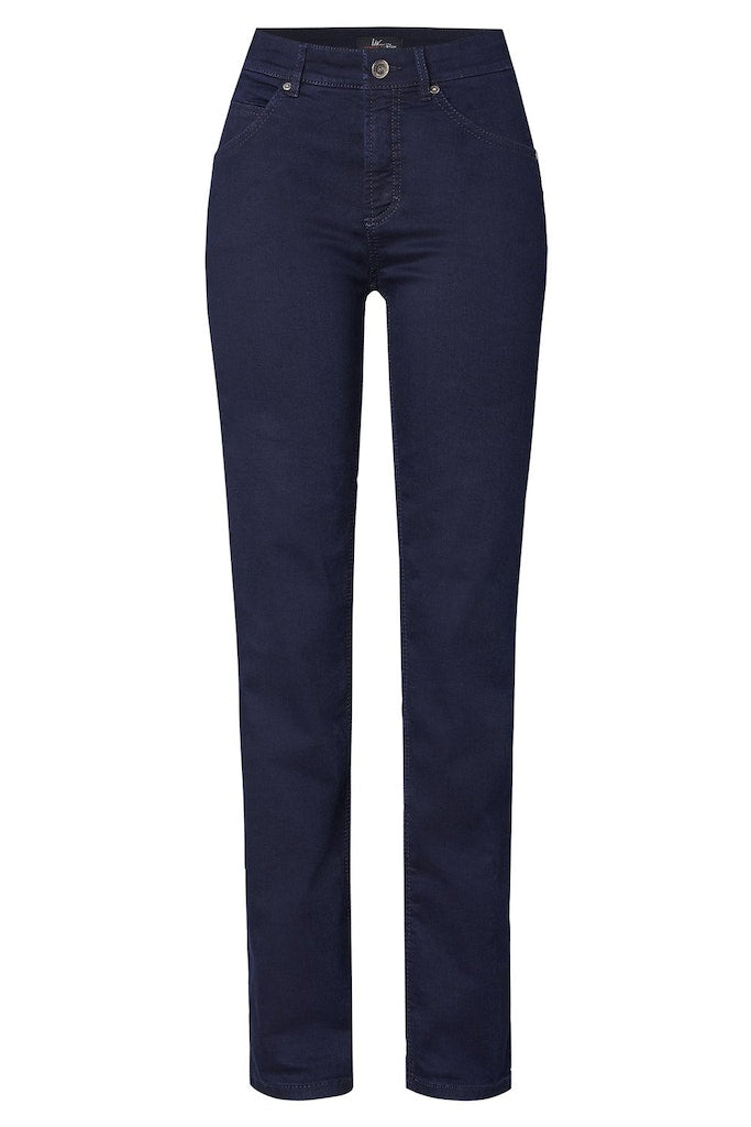 Toni Dress Damen Jeans Dark Blue