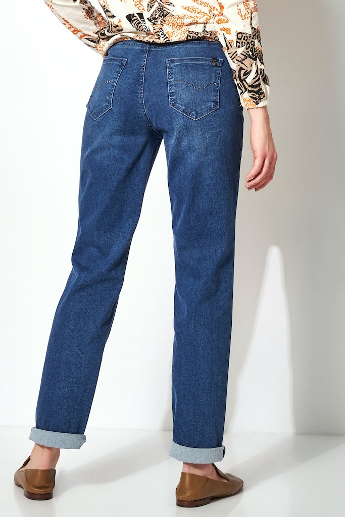 Toni Dress Damen Jeans Blue Stone Used