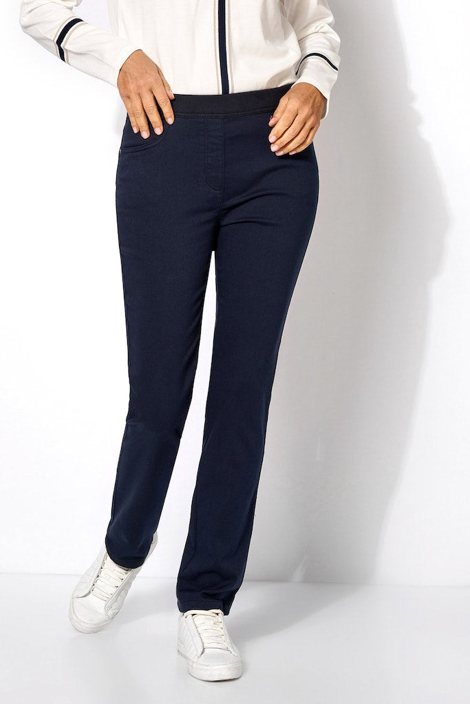 Toni Dress Damen Hosen Marine