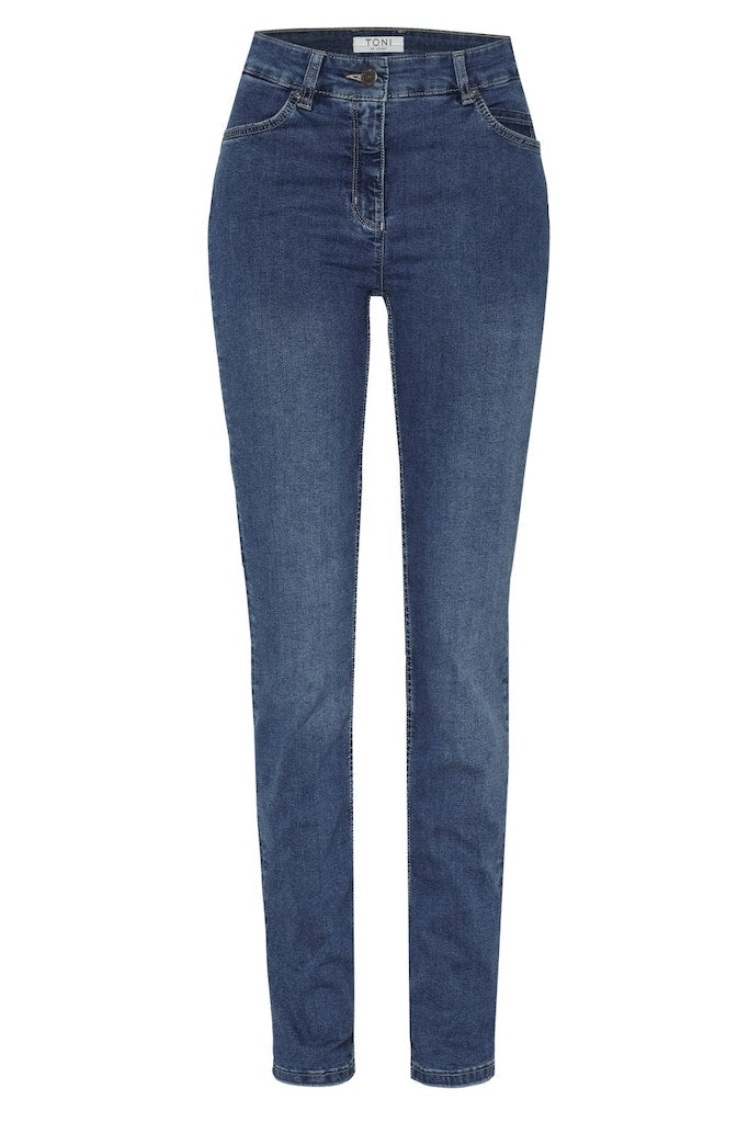 Toni Dress Damen Jeans Blue Used