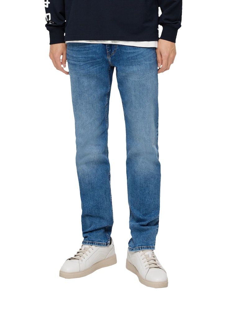 S. Oliver red Herren Jeans Blue