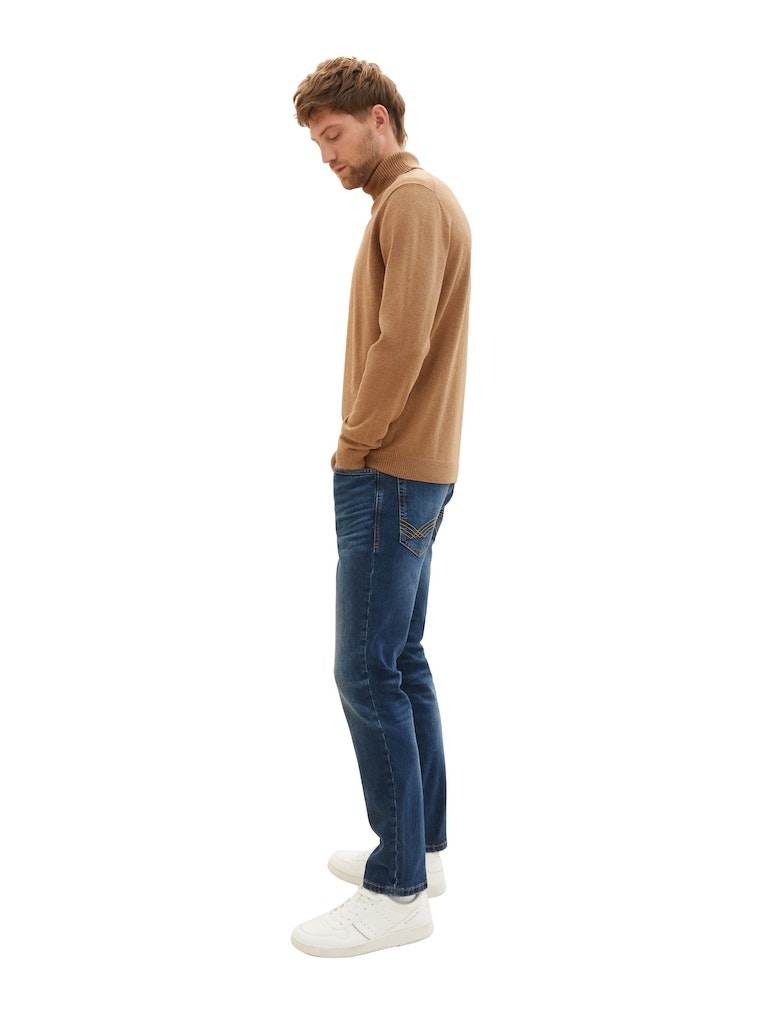 Tom Tailor Herren Jeans Mid Stone Wash
