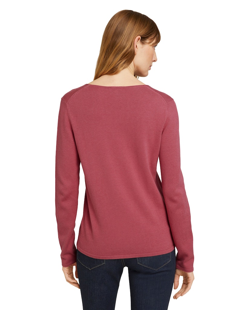 Tom Tailor Damen Sweatshirts Cozy Pink