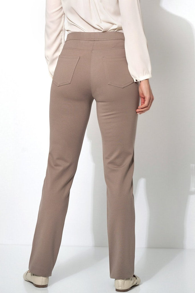 Toni Dress Damen Hosen Taupe