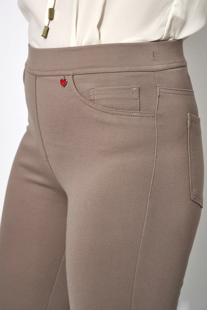 Toni Dress Damen Hosen Taupe