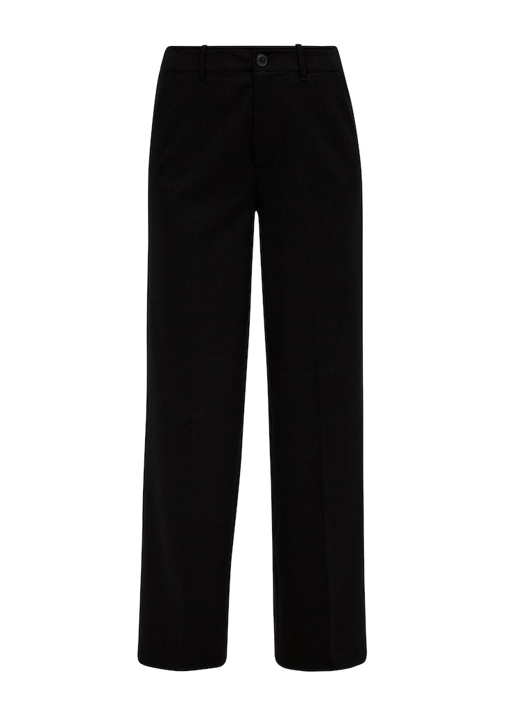S. Oliver red Damen Hosen Grey/Black