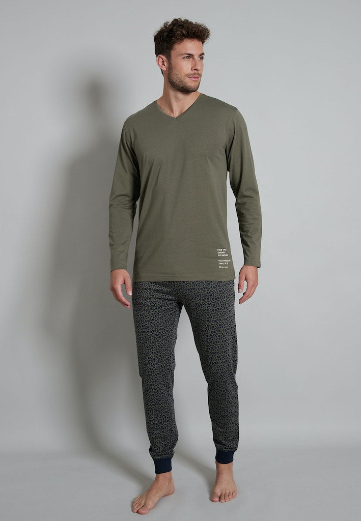 Tom Tailor Herren Grün-Mittel-Uni