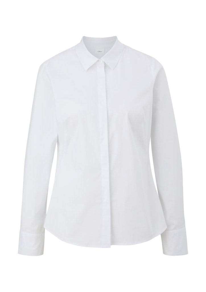 S. Oliver black Damen Blusen White