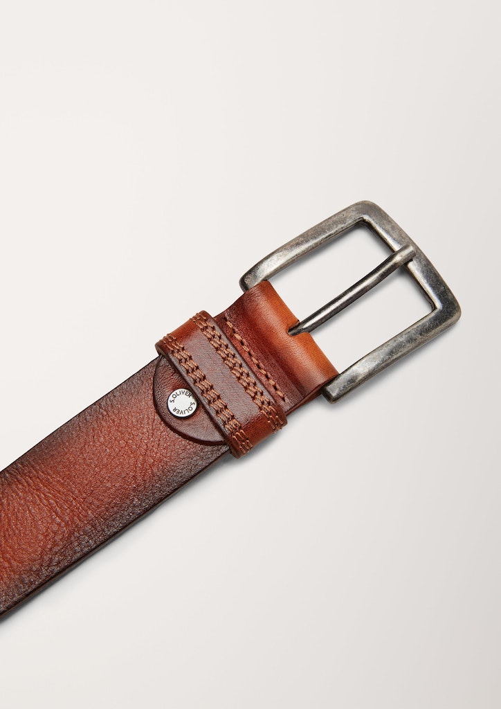 S. Oliver Herren Gürtel Brown