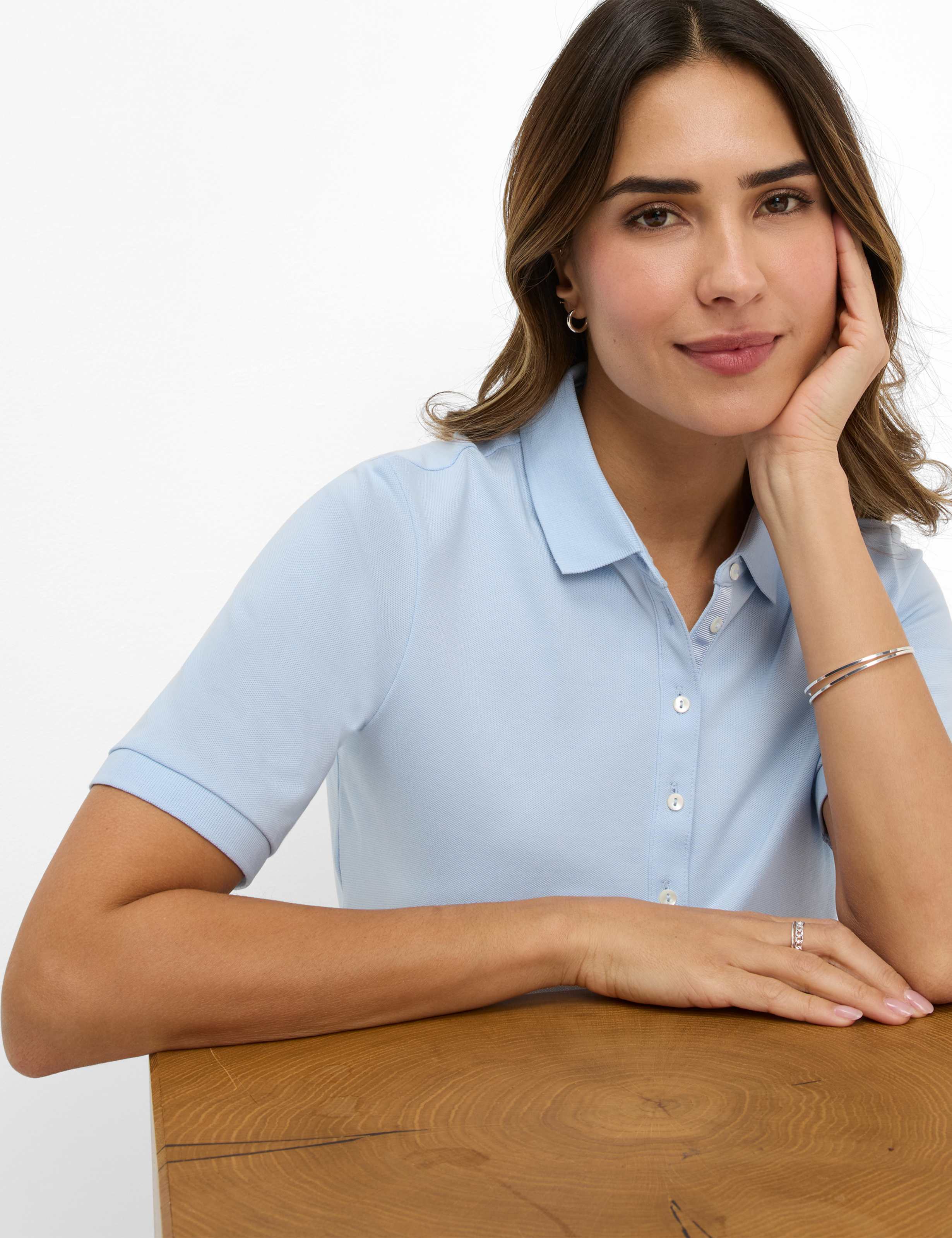 Brax Damen T-Shirts Bleu