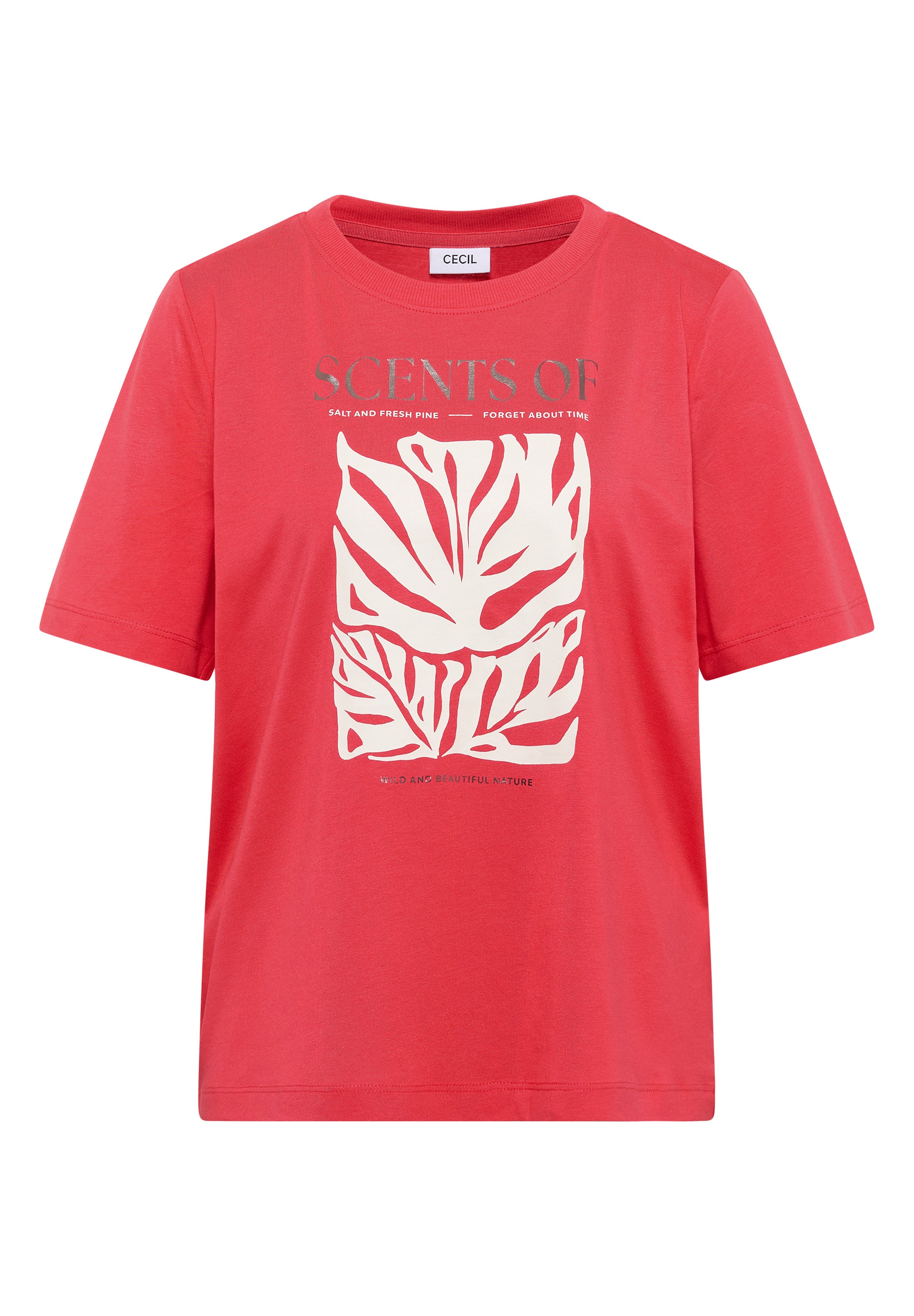 Cecil Damen T-Shirts  Coral