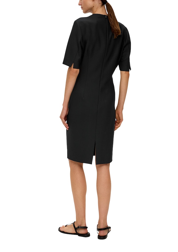 S. Oliver black Damen Kleider Grey/Black
