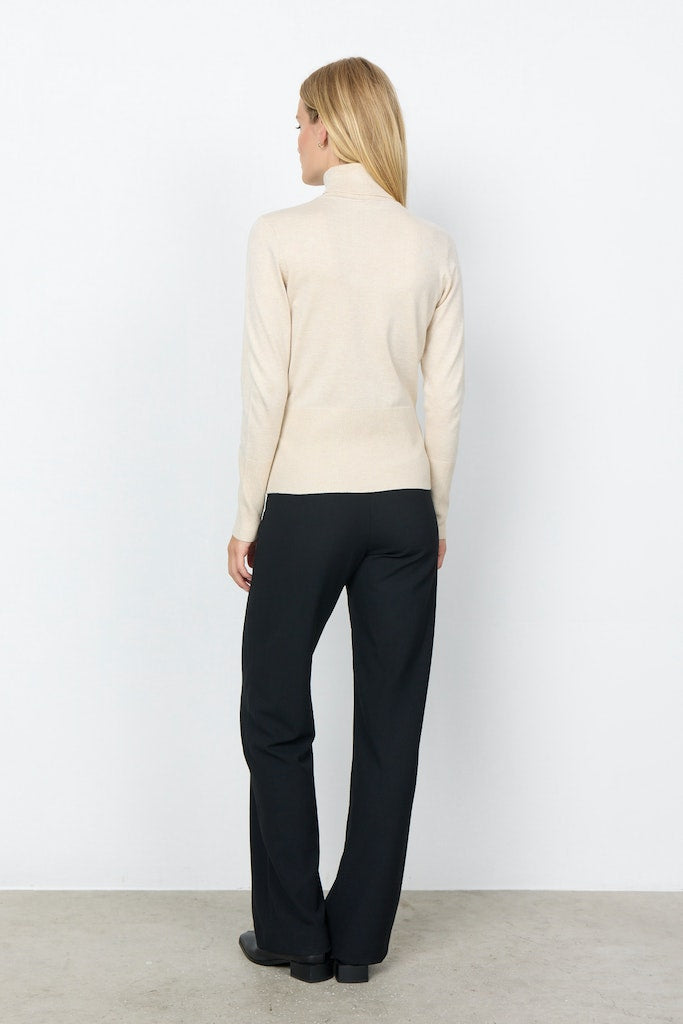 Soya Concept Damen Pullover Cream Melange