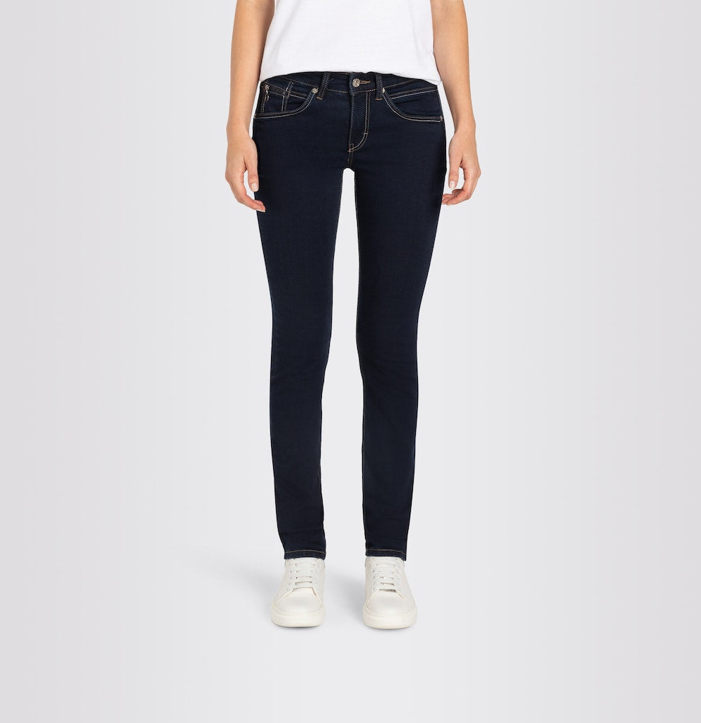 Mac Damen Jeans Dark Rinsewash