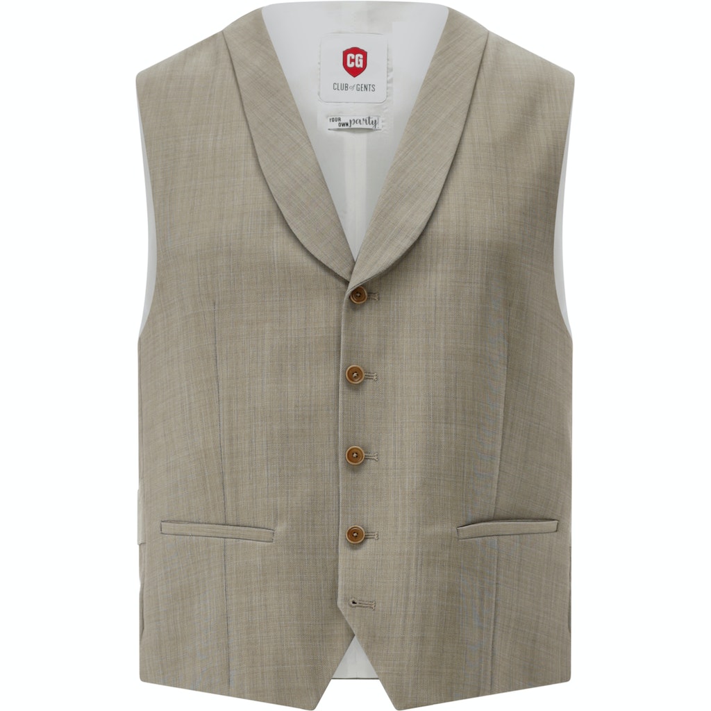 Carl Gross Herren Westen Beige