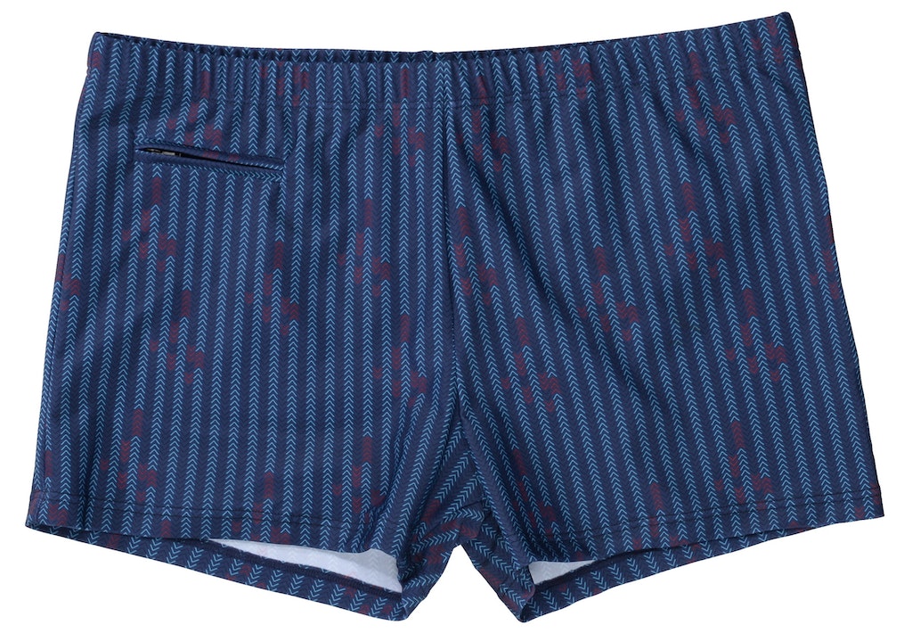 Katag Badehose Navy Print