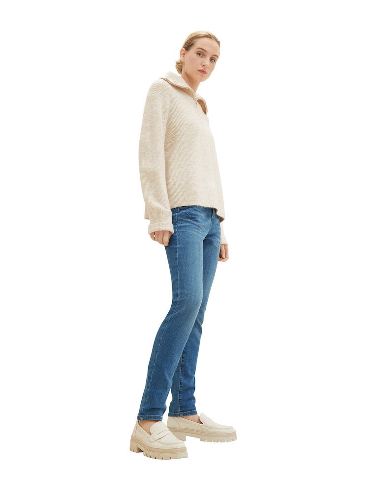 Tom Tailor Damen Jeans Used Mid Stone