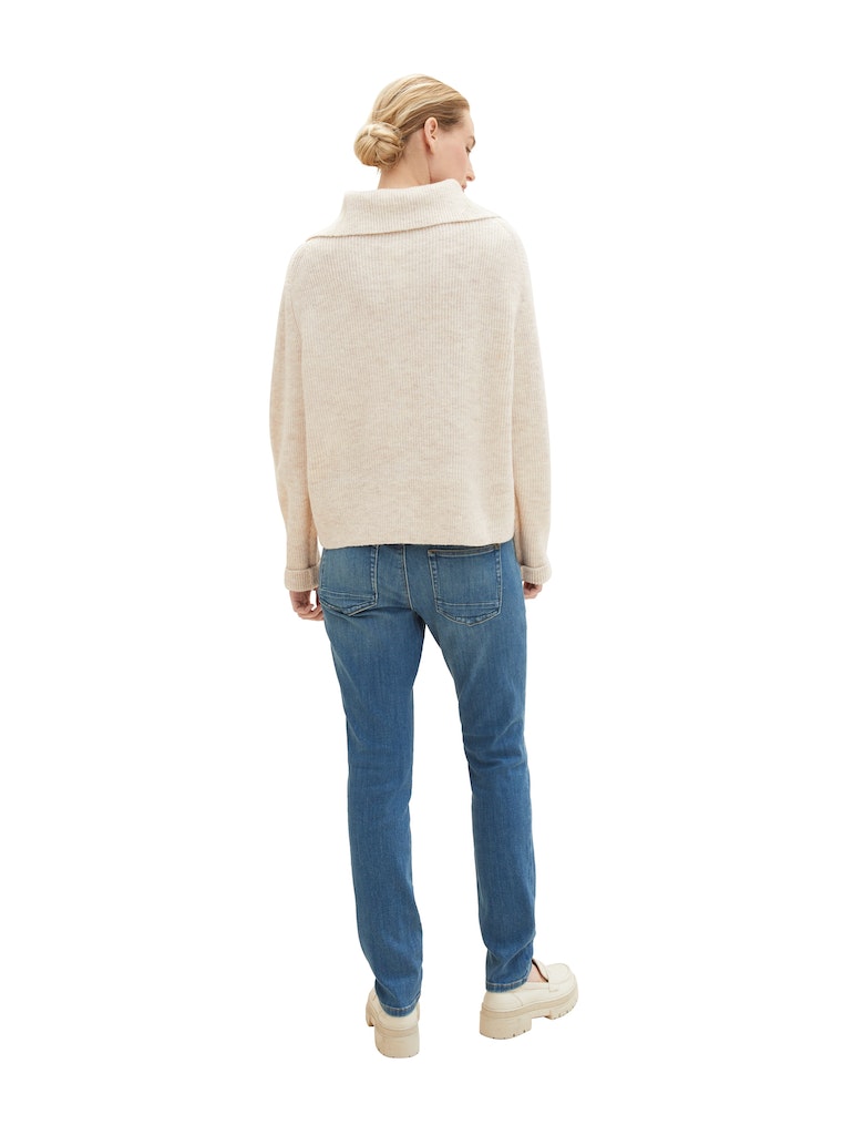 Tom Tailor Damen Jeans Used Mid Stone