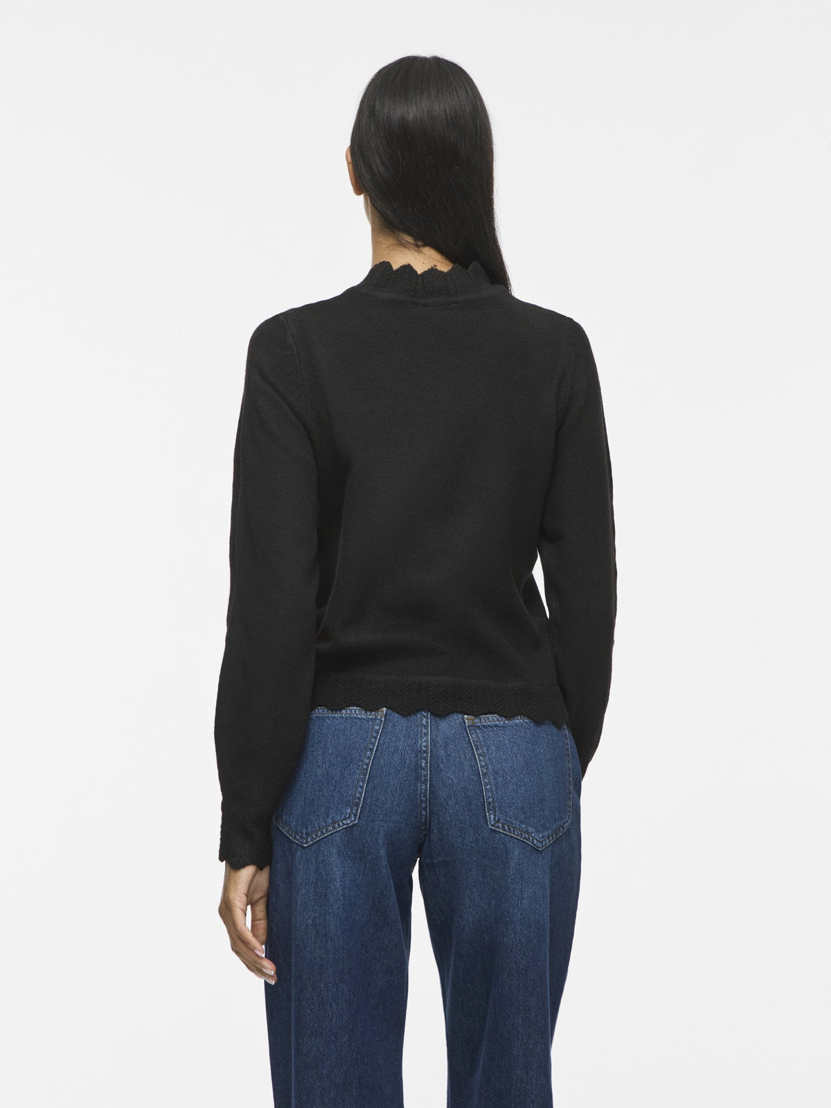 Vila Damen Pullover Black Beauty
