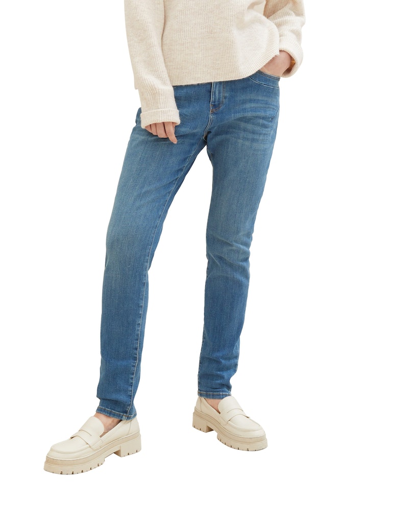 Tom Tailor Damen Jeans Used Mid Stone