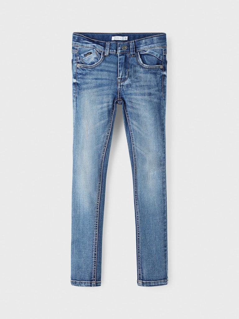 Name it Jungen Hosen & Shorts Medium Blue Den