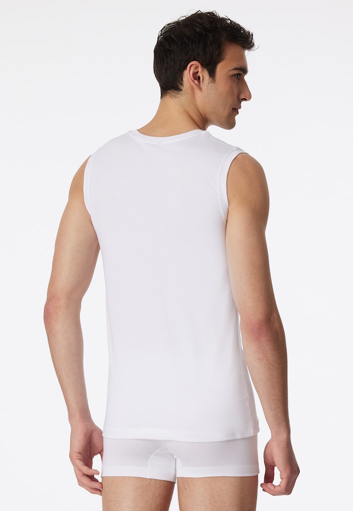 Schiesser Hemd Weiss