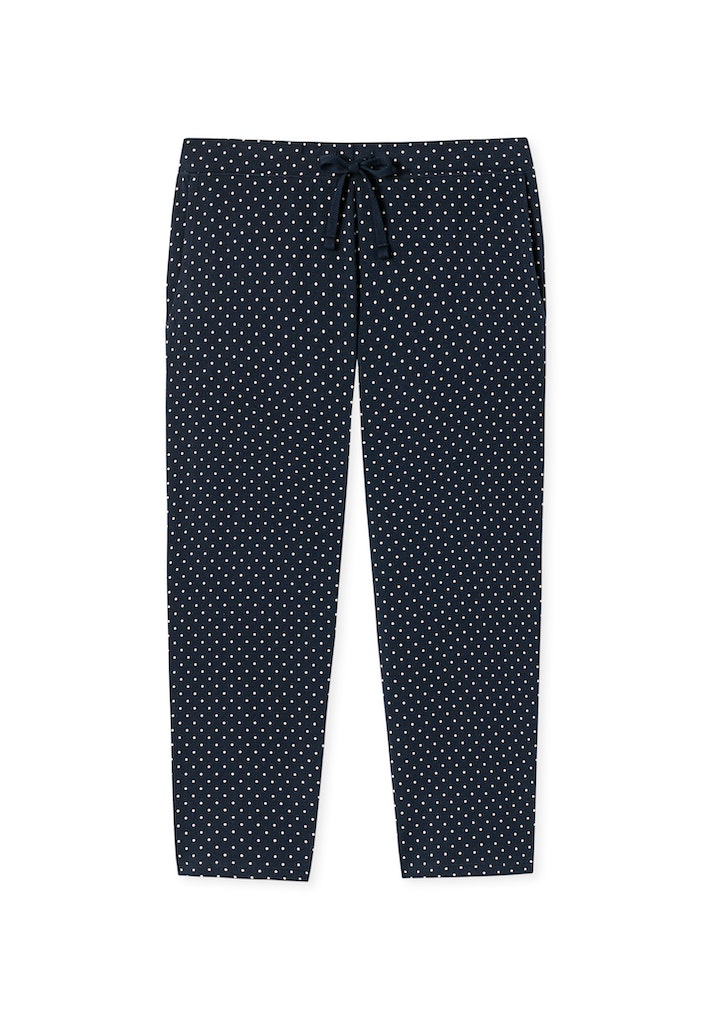 Schiesser Hose Dunkelblau-Gem.