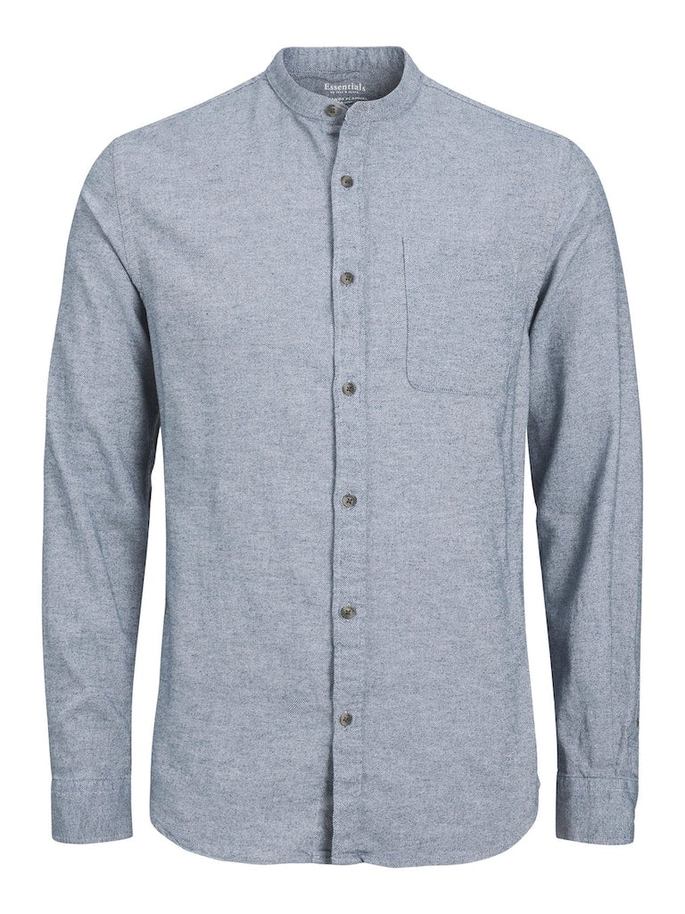 Jack & Jones Herren Hemden lang Faded Denim