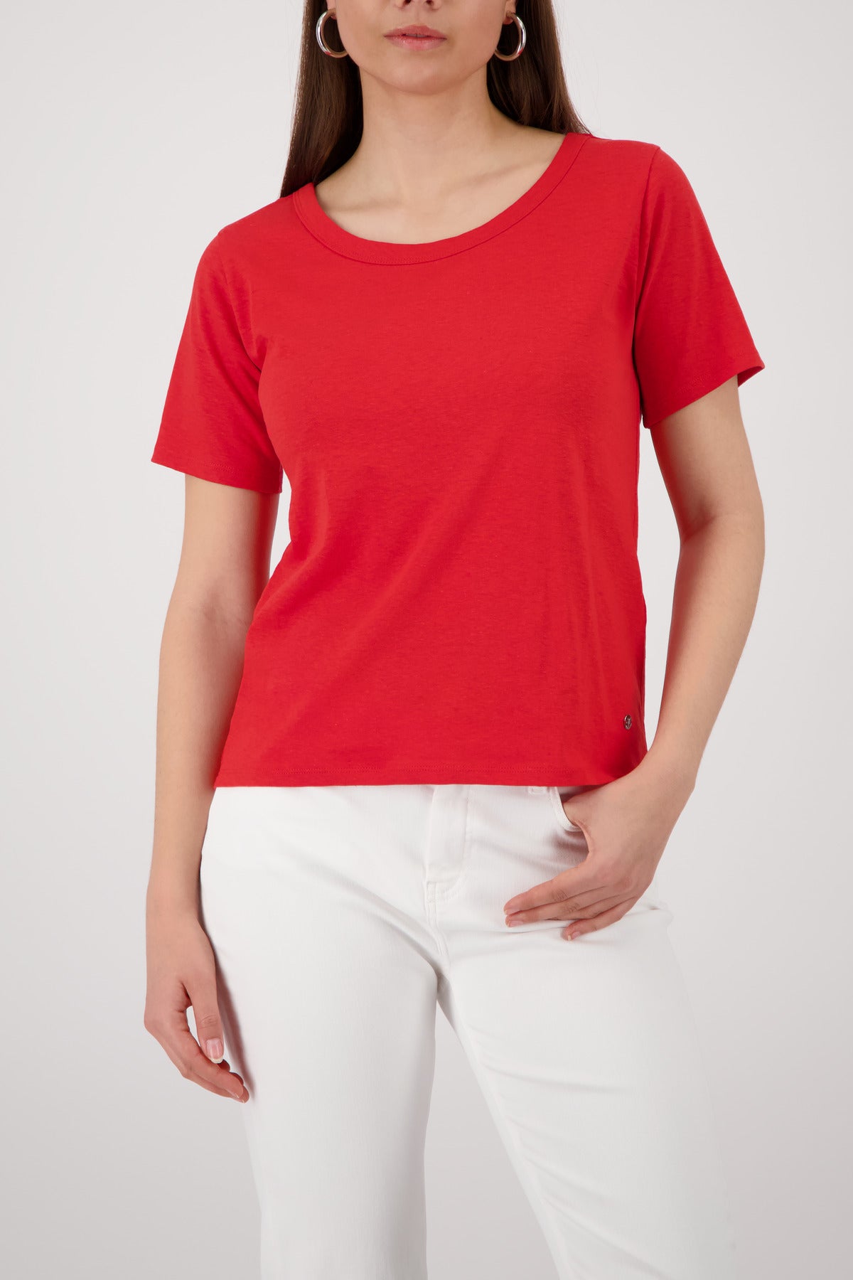 Monari Damen T-Shirts  Coral Red