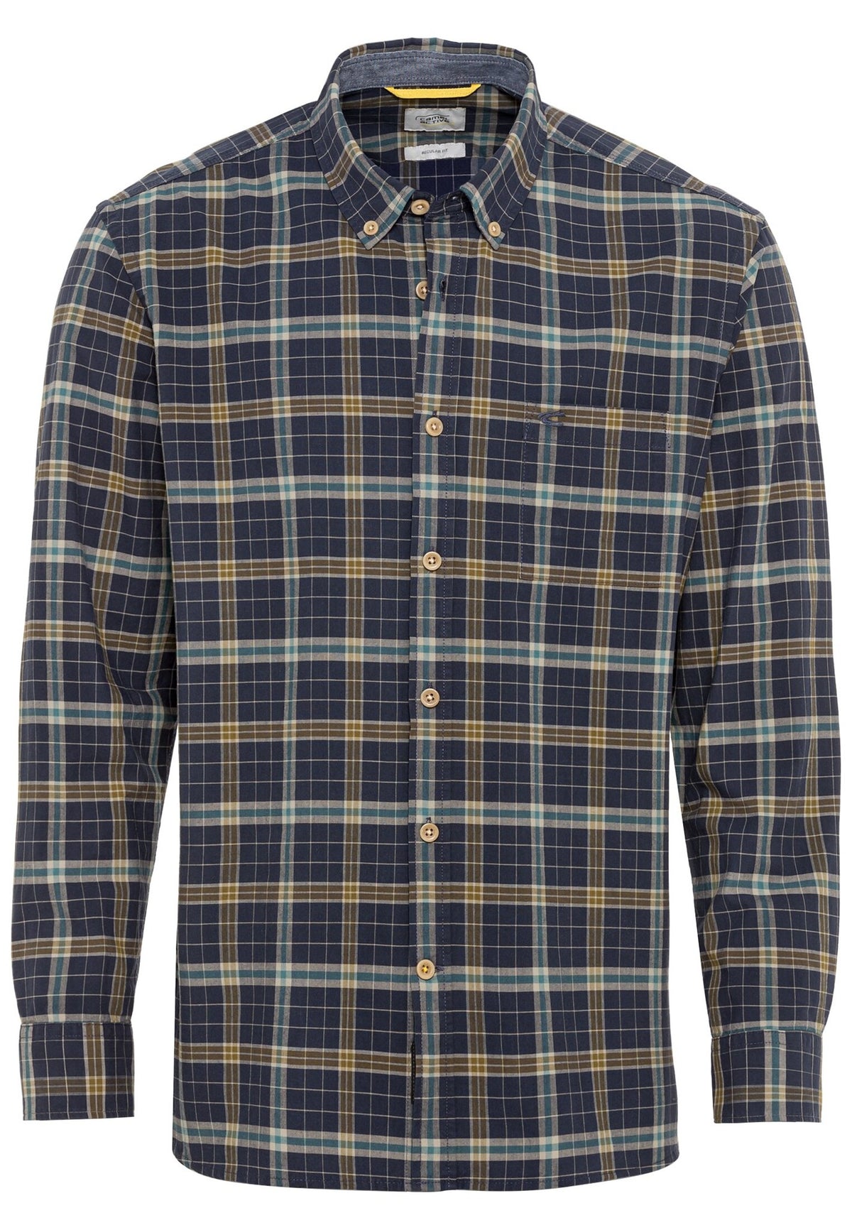 Camel active Herren Hemden  Tinted Blue