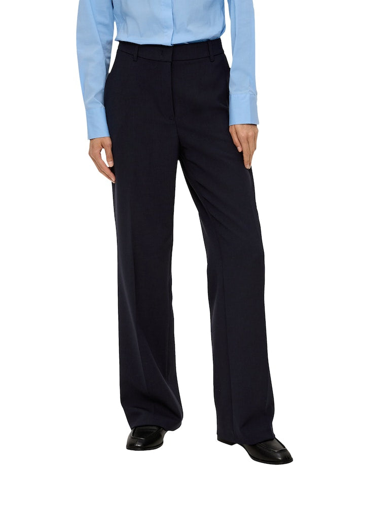 S. Oliver black Damen Hosen Blue