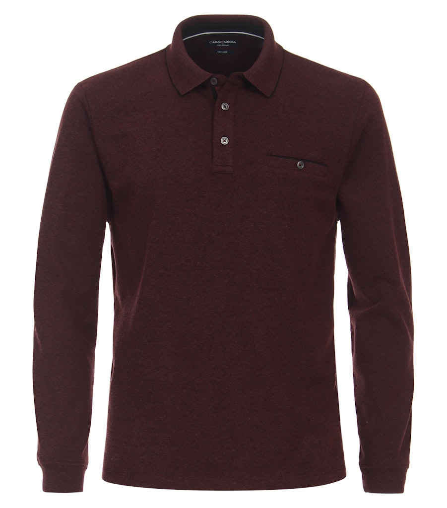 Casa Moda Herren T-Shirts kurz  Rot