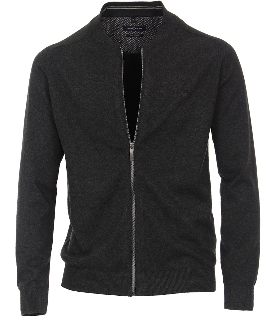 Casa Moda Herren Strickjacken  Anthrazit