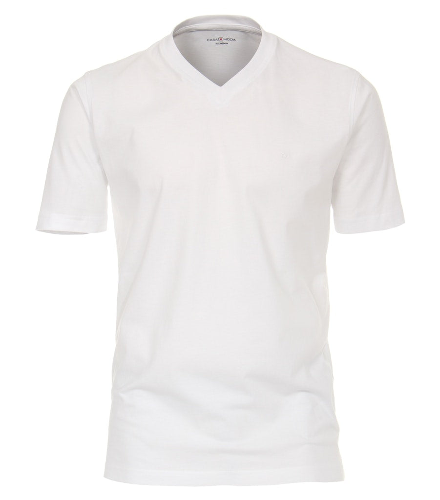 Casa Moda Herren T-Shirts kurz  Weiss